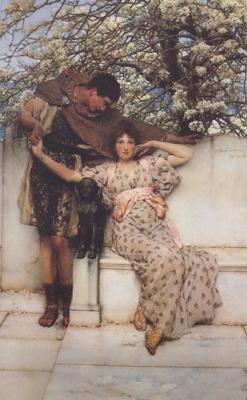 Alma-Tadema, Sir Lawrence Promise of Spring (mk24) France oil painting art